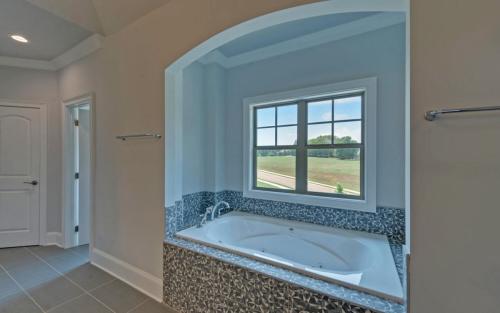 Plan-FB1035-Master Bath Photos of Custom Homes Built By Southernwood Homes | Northeast Georgia Home Builder | footed tub