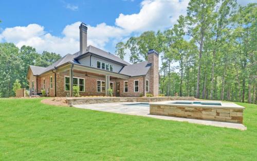 Plan-AD1034-covered screened porch | Sundeck | Outdoor Living Space Photos of Custom Homes Built By Southernwood Homes | Custom Home Builder Northeast Georgia