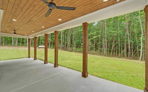 Plan-MG1032-covered screened porch | Sundeck | Outdoor Living Space Photos of Custom Homes Built By Southernwood Homes | Custom Home Builder Northeast Georgia