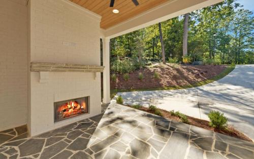 Plan # SW1042 | Outdoor Living Space Photos of Custom Homes Built By Southernwood Homes | Custom Home Builder Flowery Branch GA 