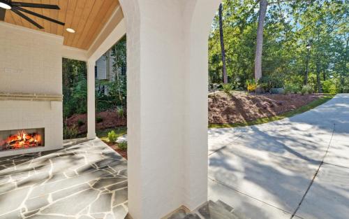 Plan # SW1042 | Outdoor Living Space Photos of Custom Homes Built By Southernwood Homes | Custom Home Builder Flowery Branch GA 