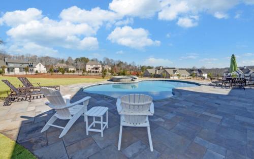 Plan # SW1039 | Outdoor Living Space Photos of Custom Homes Built By Southernwood Homes | Custom Home Builder Flowery Branch GA 