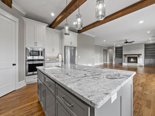 Custom Built Traditional Home | Open Concept Kitchen and Living Space