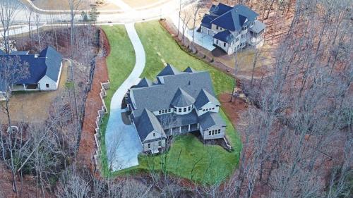 Plan # FB1038 |  New Construction Flowery Branch GA | Stone, Brick And Siding Two-Story Home Custom Home