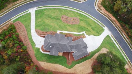 Plan # SW1041 |  New Construction Gainesville GA | Brick, Shake And Siding Two-Story Home