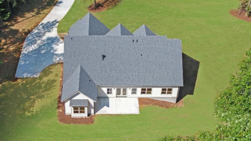Plan #SW1044 | New Construction Maysville GA | Modern White Siding Two-Story Home